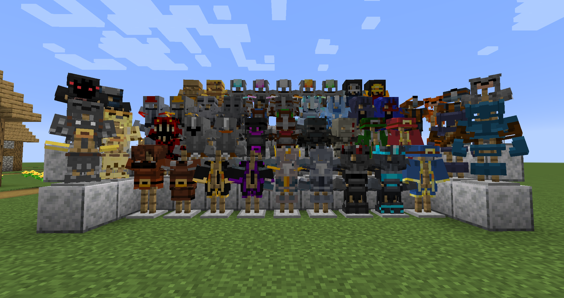 Mc Dungeons Armors For Minecraft 1 17 1