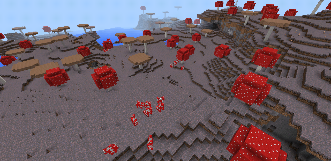 1344782629 A Mushroom Biome at the Spawn Seed Minecraft PE
