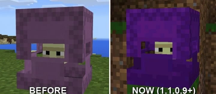 Shulker Colors для Minecraft Pocket Edition 1.1