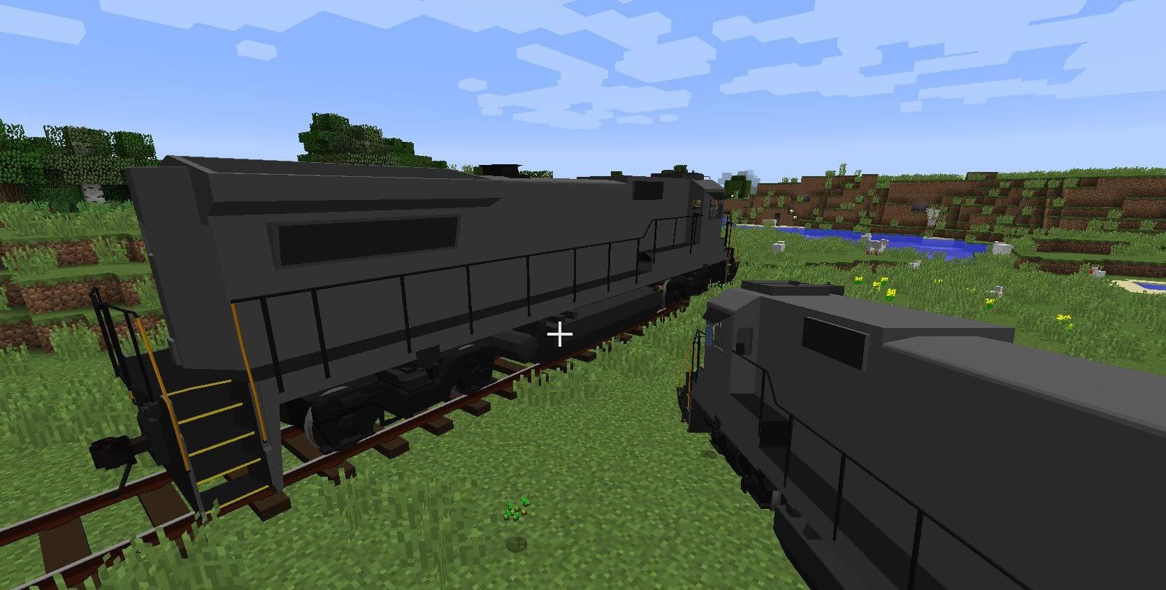 Майнкрафт immersive railroading как запустить поезд