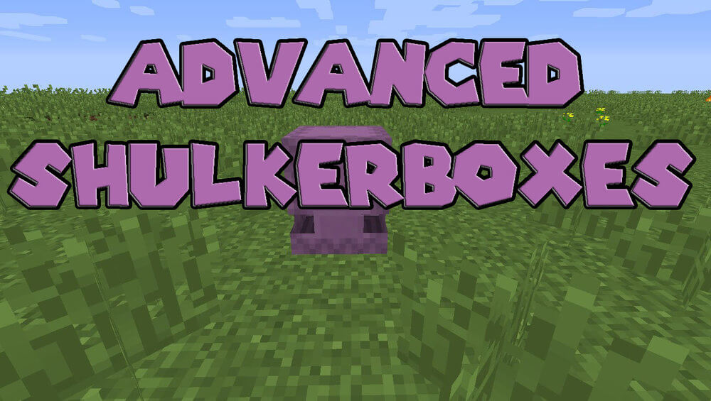 Advanced Shulkerboxes for Minecraft 1.13