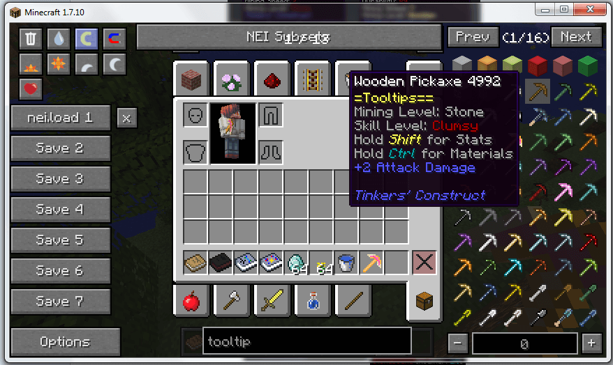 Advanced tooltip minecraft что это