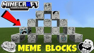 Meme Blocks For Minecraft Pocket Edition 1 1