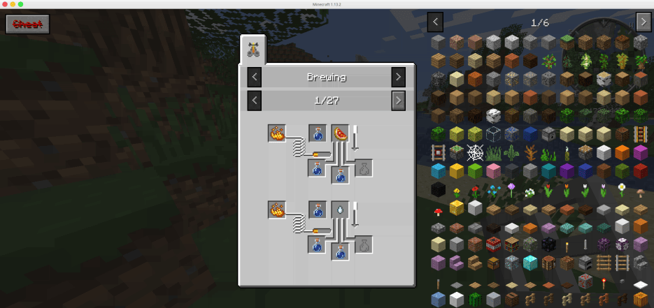 Roughly Enough Items Fabric For Minecraft 1 13