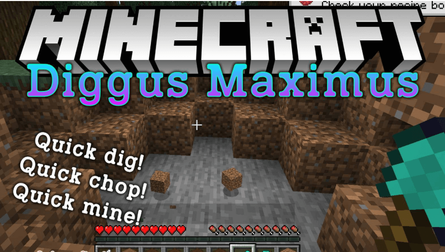 Diggus Maximus For Minecraft 1 16