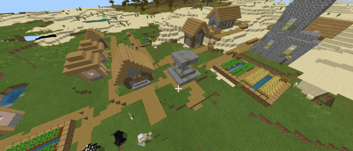 -1167036896 2 villages and a temple next to a lava-filled ravine screenshot 1