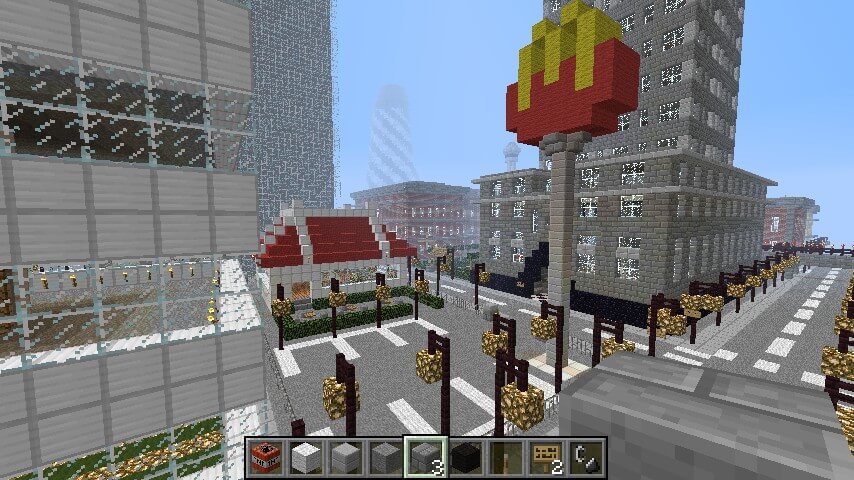 Fast Food Tycoon Minecraft Map