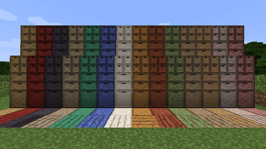 Скачать StorageDrawers для Minecraft 1.7.10
