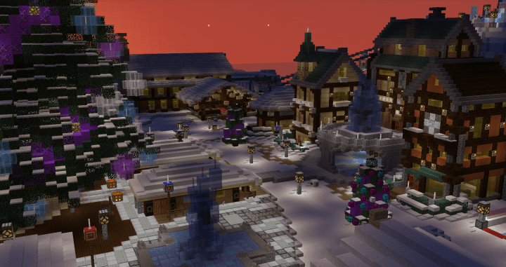 Valore Winter Village Minecraft Map
