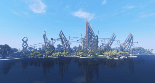 Карта A Fantastic Futuristic Park скриншот 1