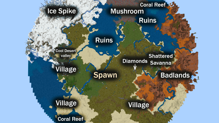 Three Large Villages Seed Minecraft Pe