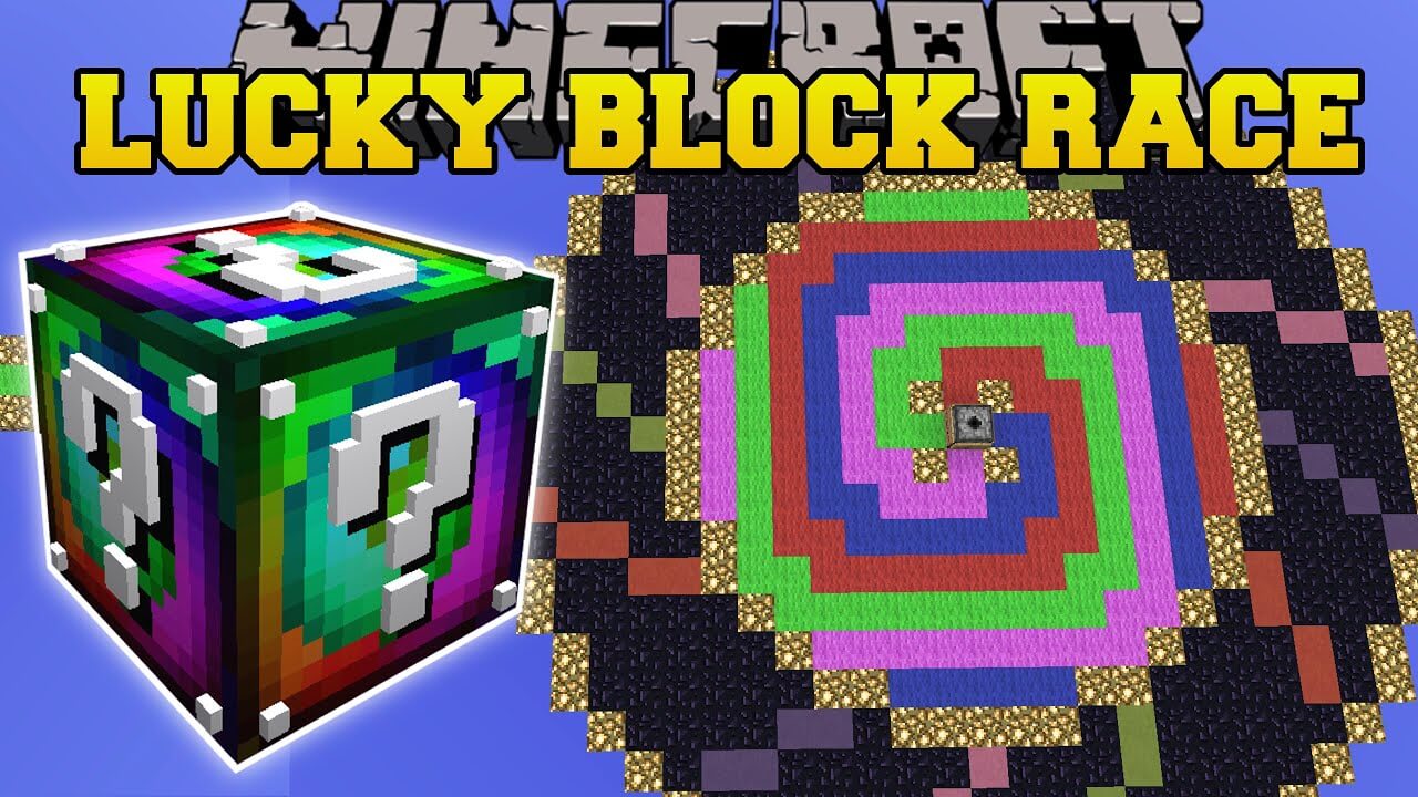Rainbow Lucky Block - roblox lucky block battlegrounds glitch blocks