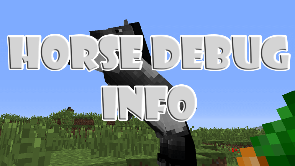 Horse Debug Info For Minecraft 1 13