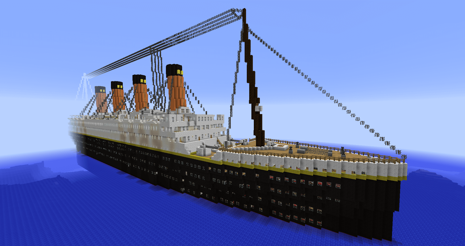 Титаник в МАЙНКРАФТЕ