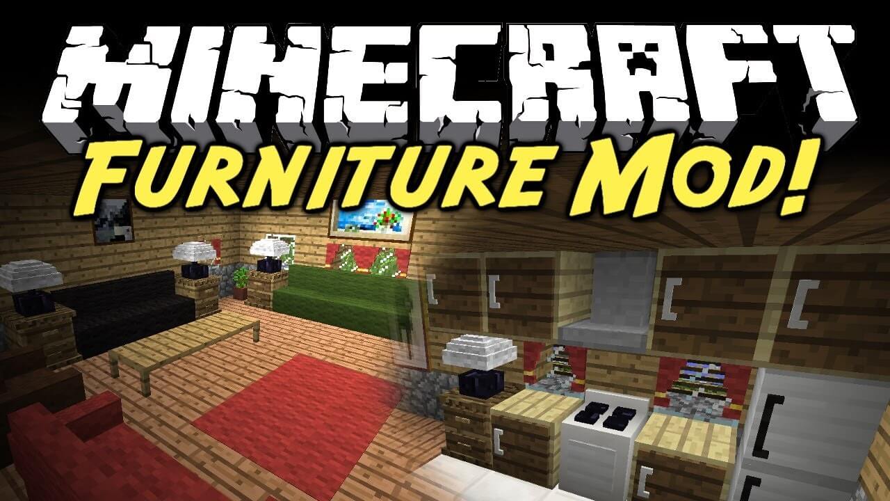 Furniture Mod 1.7.10 для Minecraft. - mody4mine.ru