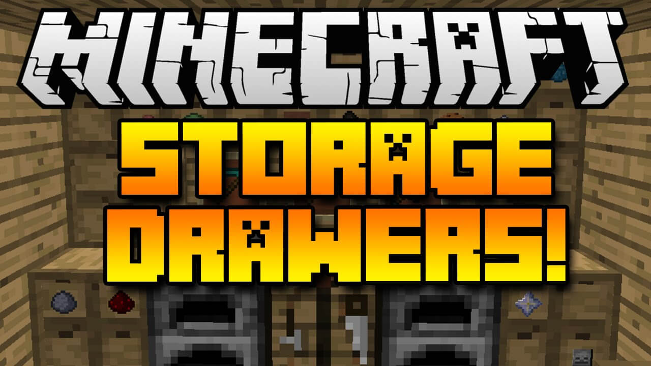 Storage Drawers For Minecraft 1 10 2