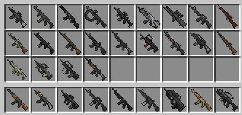 74 Sample Minecraft gun mod 117 bedrock 