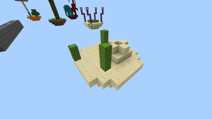 Bedrock Island Skyblock Survival For Minecraft Pocket Edition