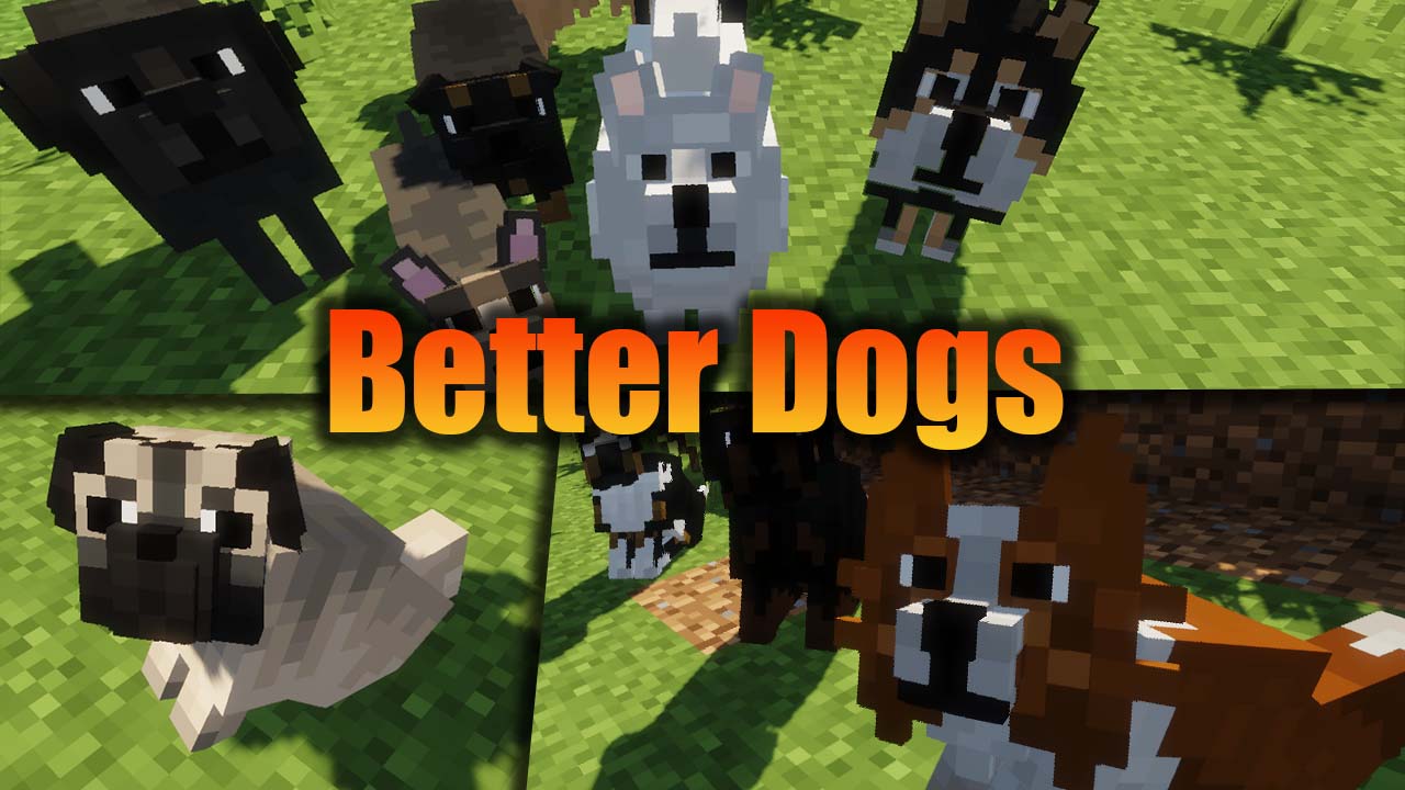 Better Dogs For Minecraft 1 16 4