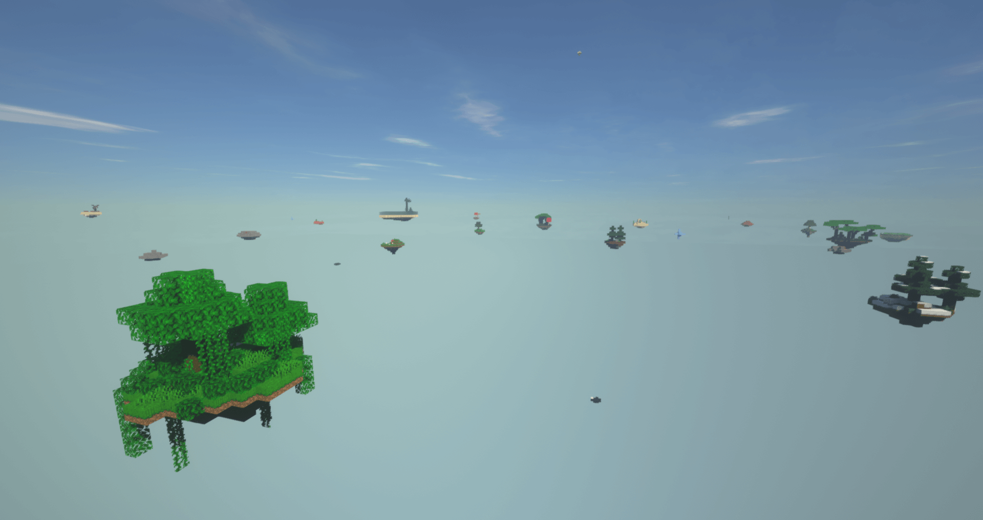 Sky Block Islands Minecraft Map