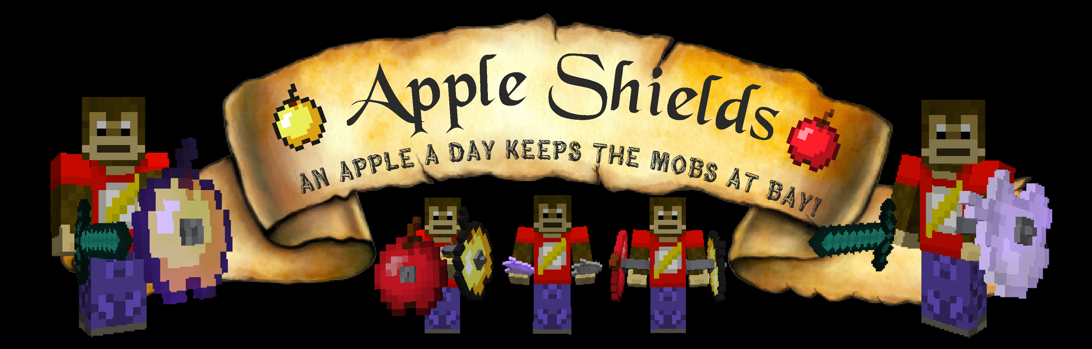 Apple Shields For Minecraft 1 10 2