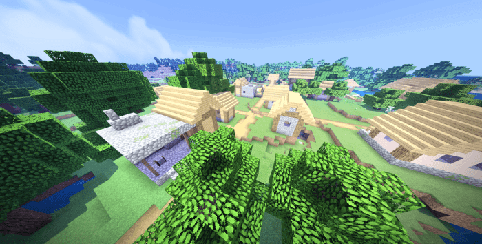 A Double Smithery Next To A Fortress Seed Minecraft Pe