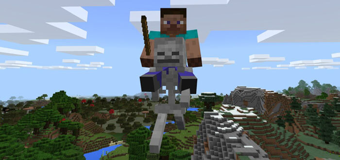 Skeleton Flying Machine For Minecraft Pocket Edition 1 2