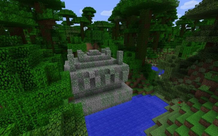 An Ancient Jungle Temple Seed Minecraft