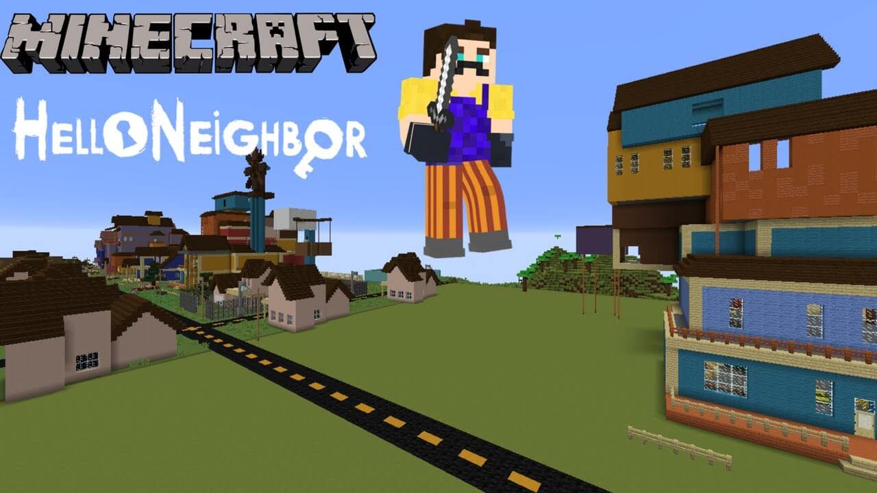 Hello Neighbor Roleplay World Minecraft Map