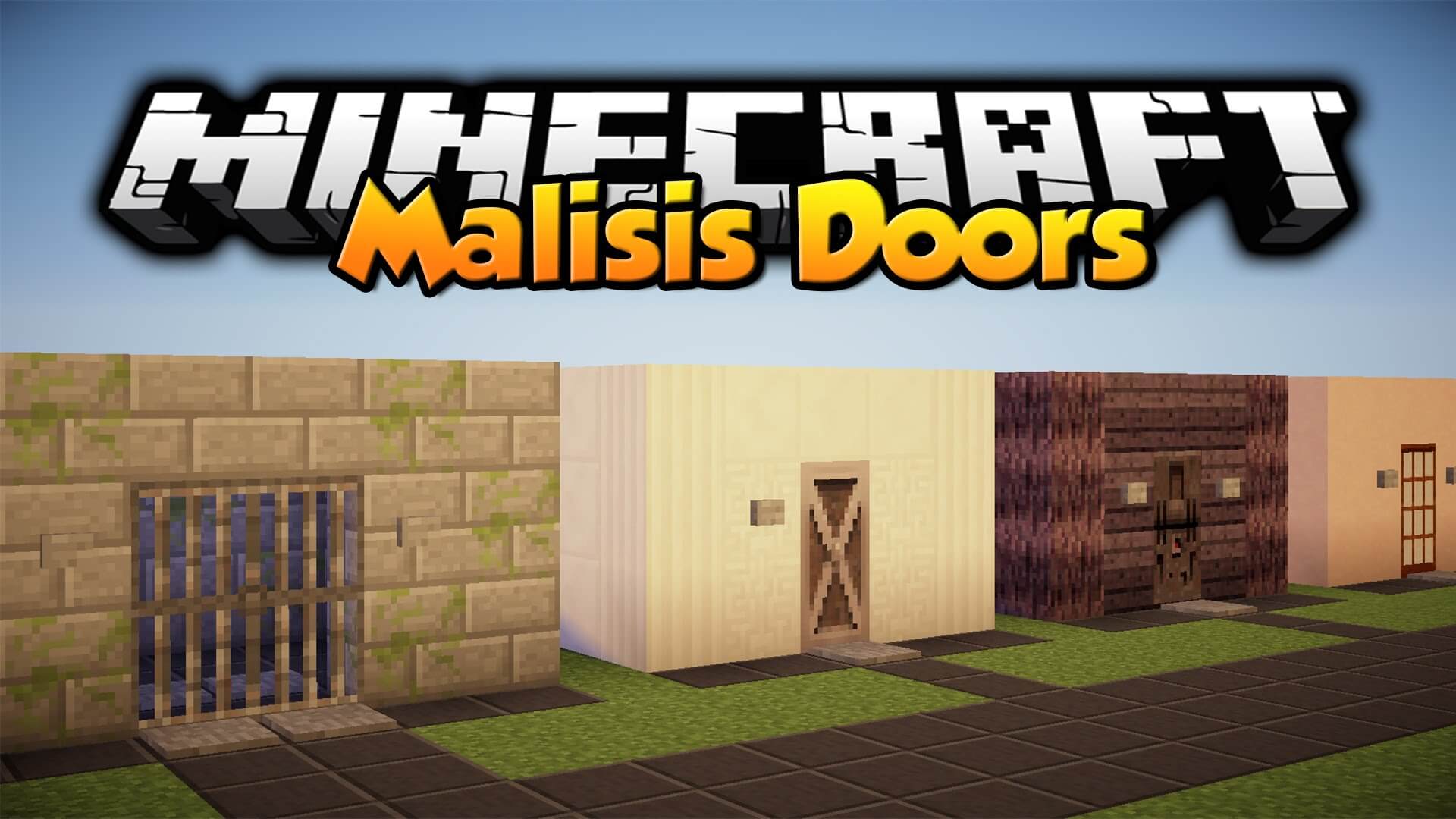 Мод на двери Malisis Doors для Майнкрафт 1.7.10, 1.7.2 и 1 ...