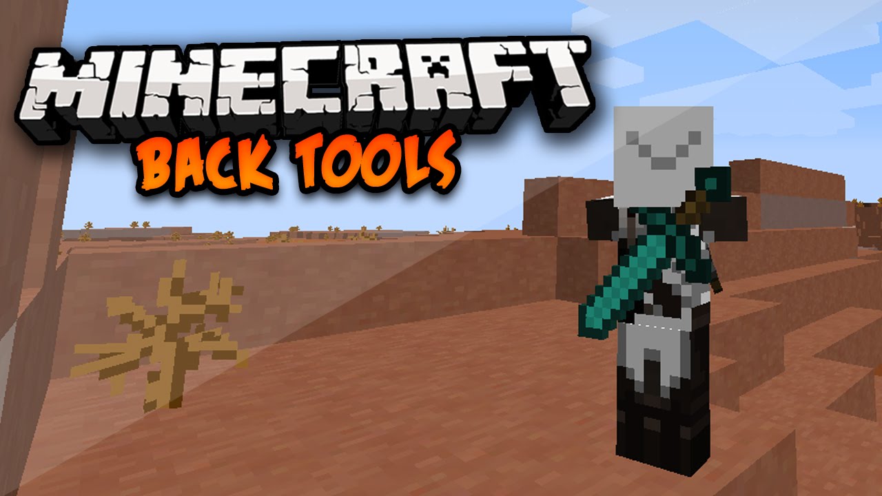 Мод на майнкрафт back Tools. Back-Tools-Mod-1.12.2. 1.7.10 Caveworld 2. Chainsaw Mod Minecraft инструмент. Back tools