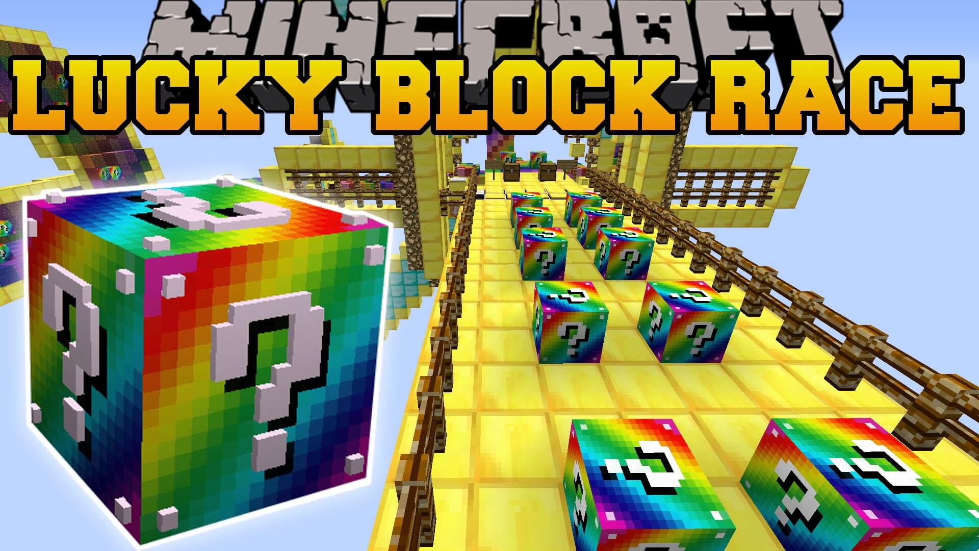 Lucky Block Race скриншот 1