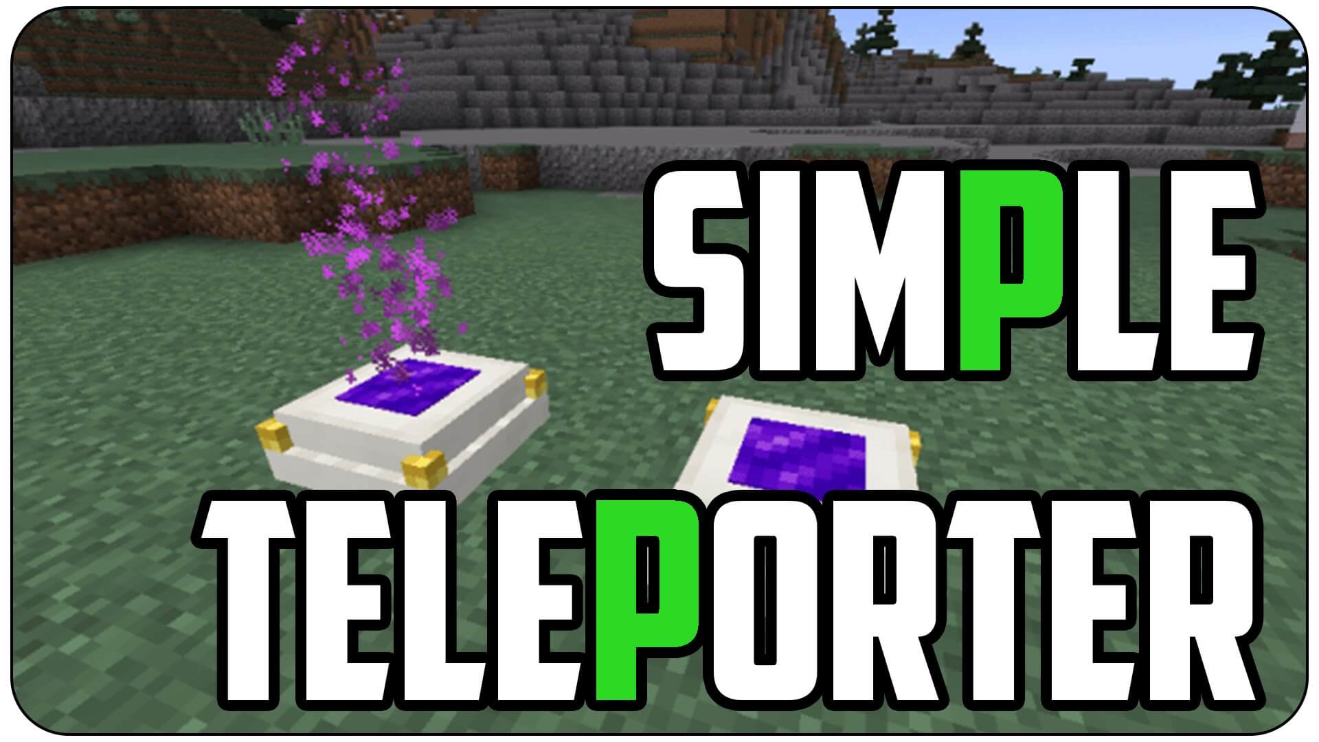 Скачать мод Simple Teleporters для Minecraft 1.9