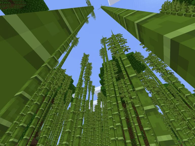 1993562955 A Beautiful Bamboo Jungle Seed Minecraft PE