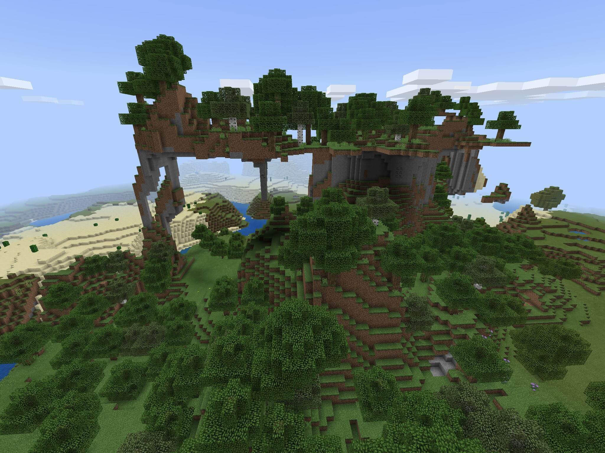 A Giant Jungle Seed Minecraft Pe