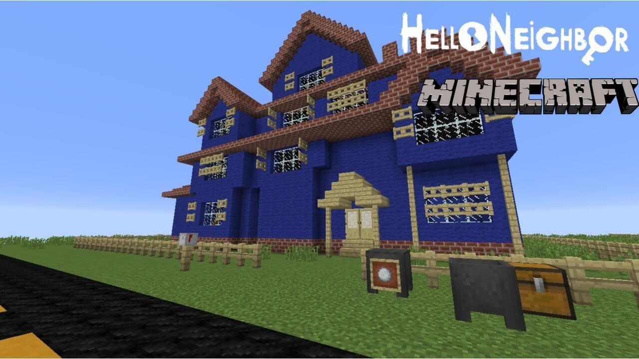 Hello Neighbor Prototype Minecraft Map