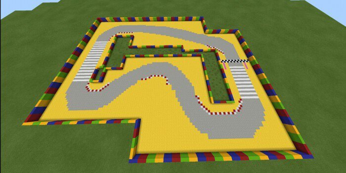 Ph Rush Kart Racing For Minecraft Pocket Edition