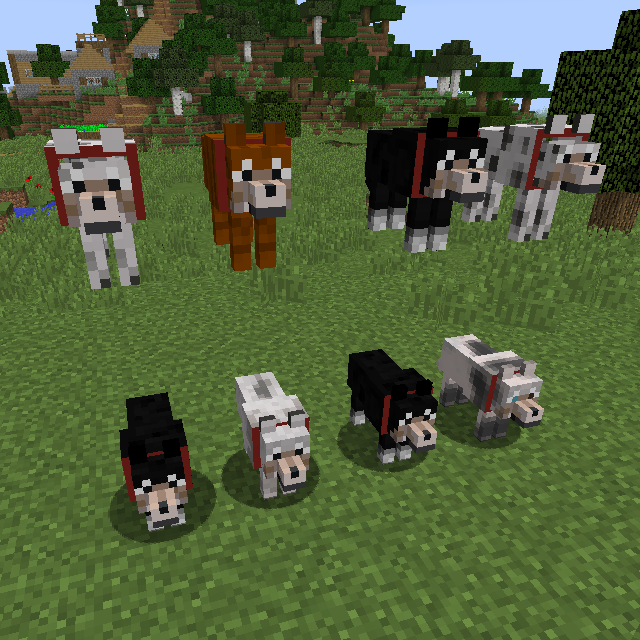 Better wolves for Minecraft 1.16.3