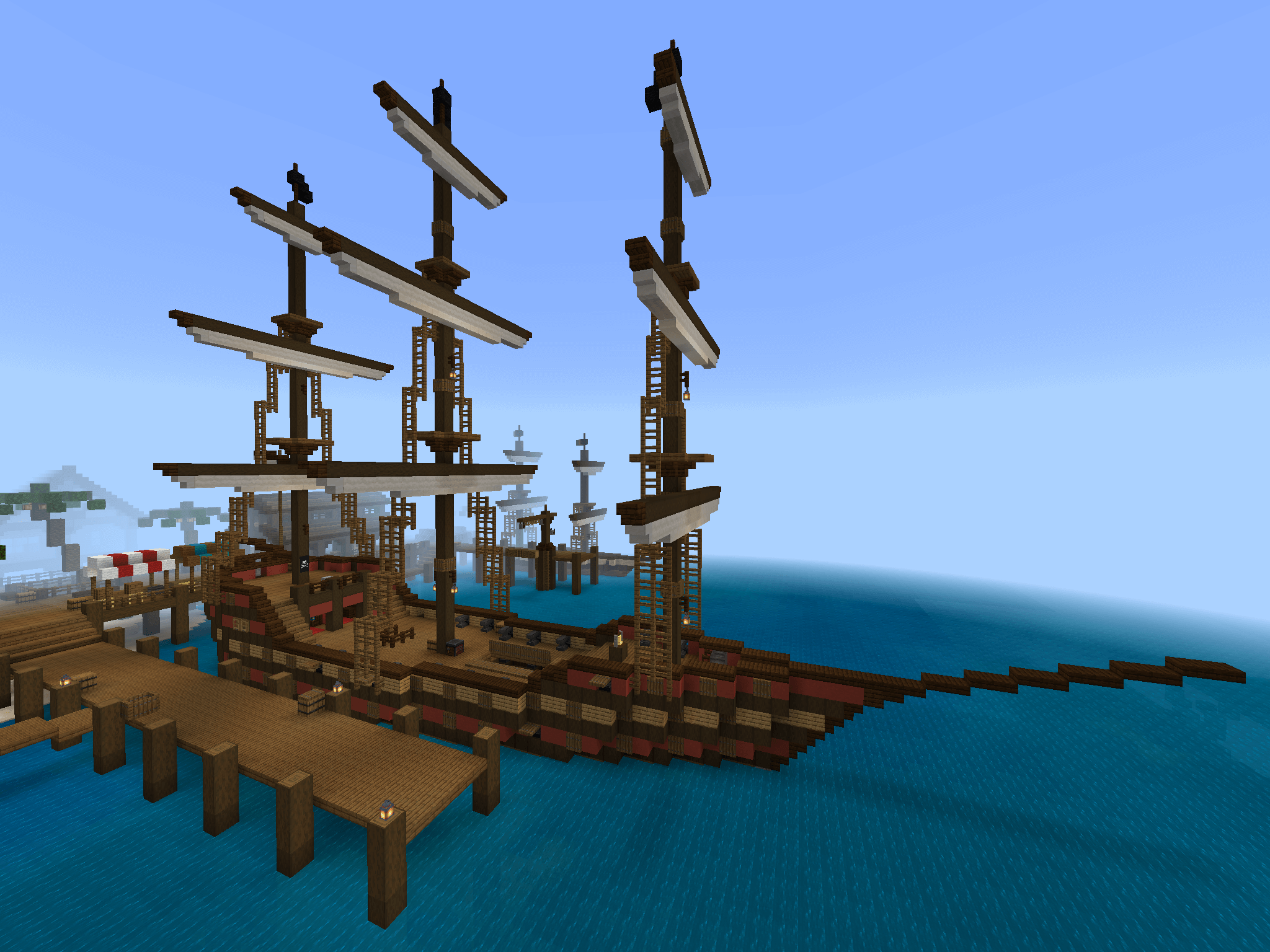 Pirate Airship  Minecraft Map