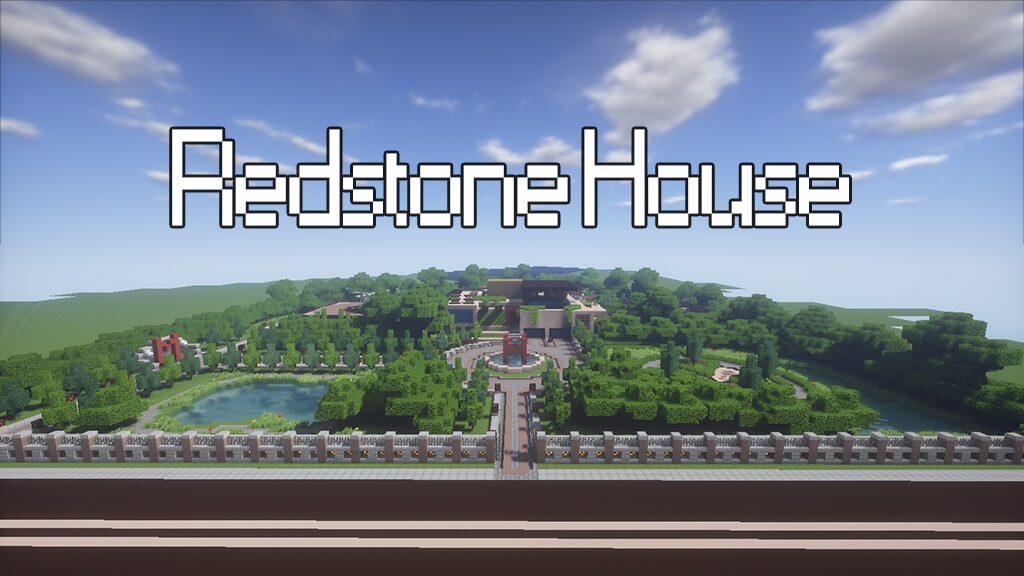 The Big Redstone Mansion Minecraft Map