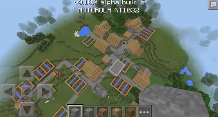 The Giant Village Minecraft Pe Seed