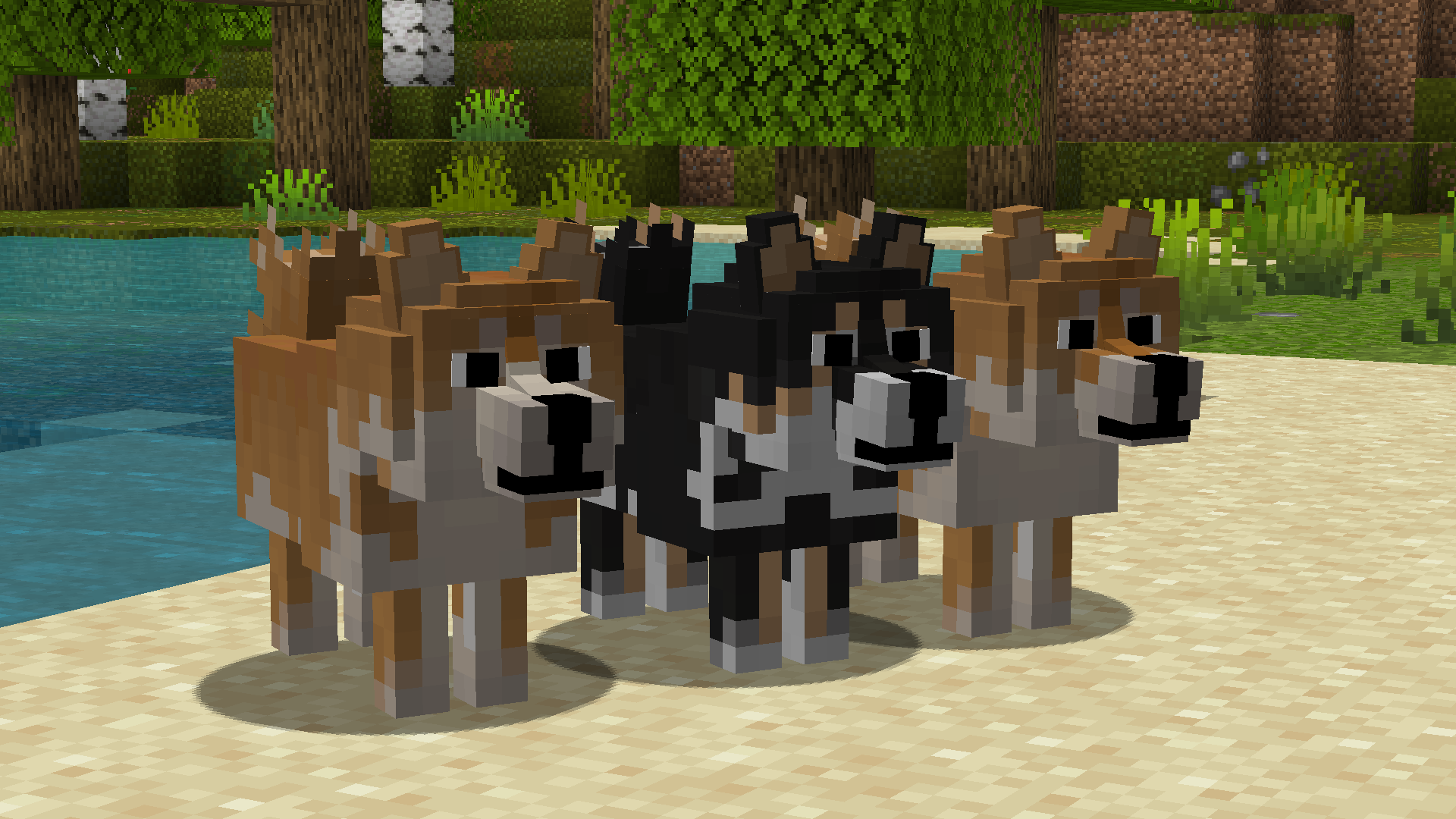 Better dogs for Minecraft 1.16.5