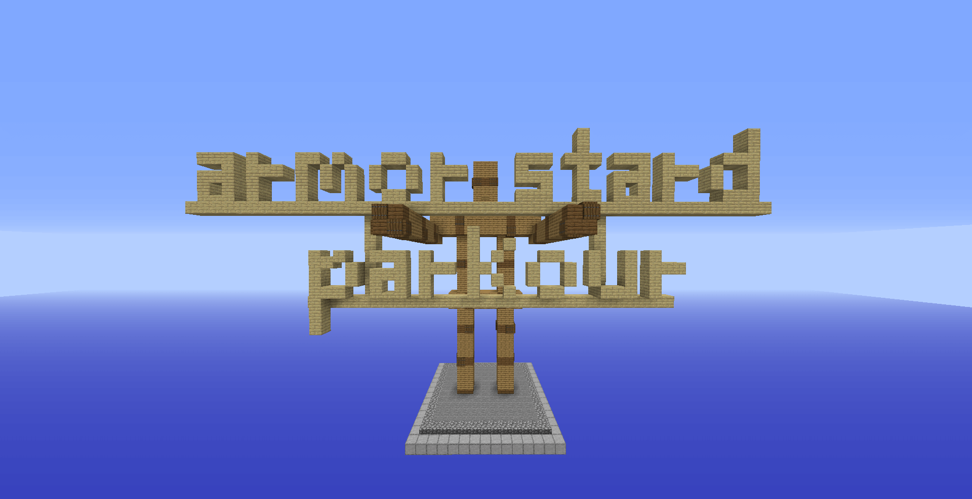 Armor Stand Parkour Minecraft Map