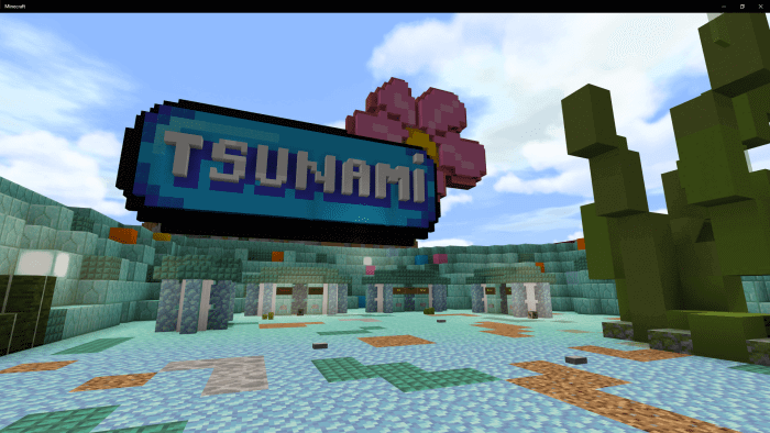 Tsunami For Minecraft Pocket Edition