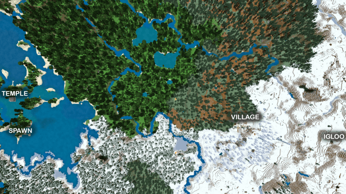 Ice Village Seed Minecraft Pe
