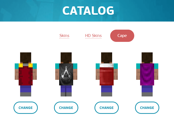 Catalog Capes TLauncher