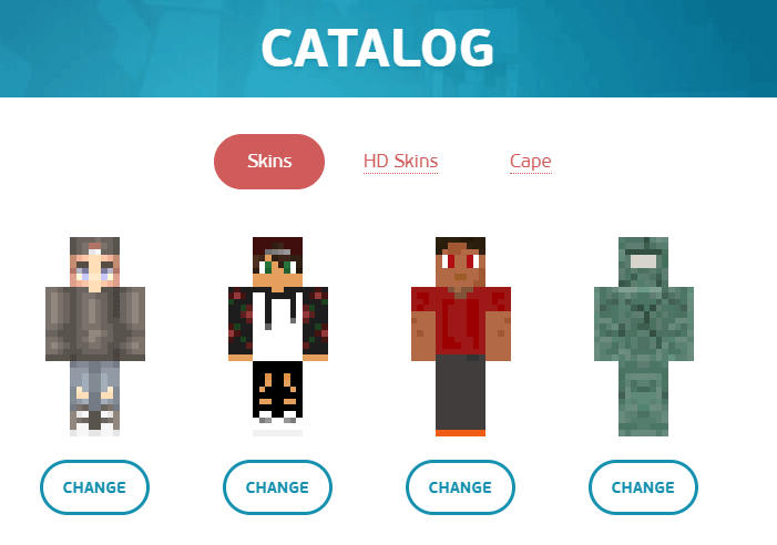 Bedrock Minecraft Skins