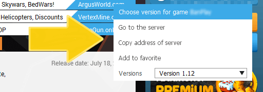 Advertising Minecraft Server In The Tlauncher