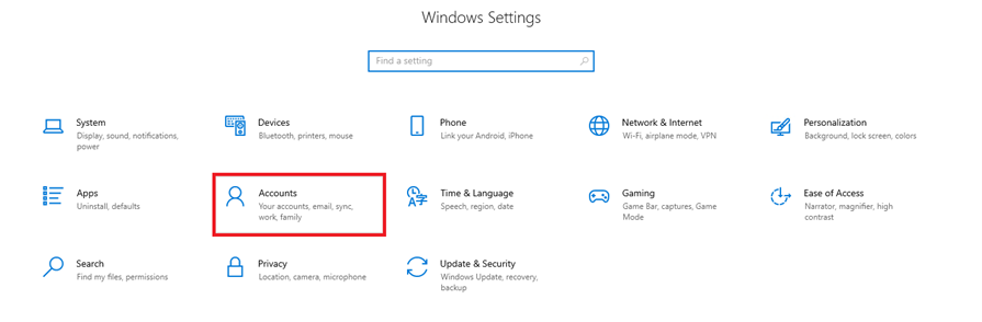 Creating a New User in Windows 10 img 2