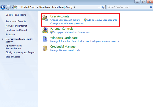 Creating a New User in Windows 7 img 3
